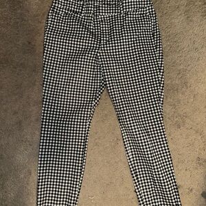 Old Navy Black and White Chino Pants